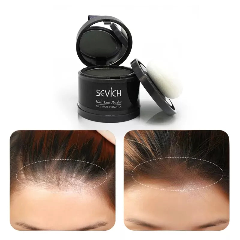 Water Proof hair line powder in hair color Edge control Hair Line Shadow Makeup Hair Concealer Root Cover Up Unisex Instantly